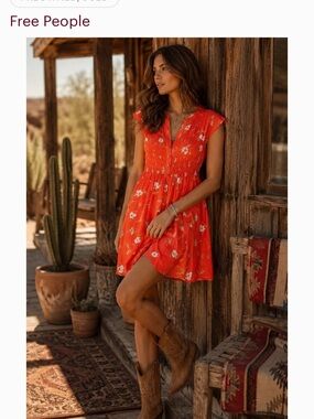 Free People Greatest Day mini dress